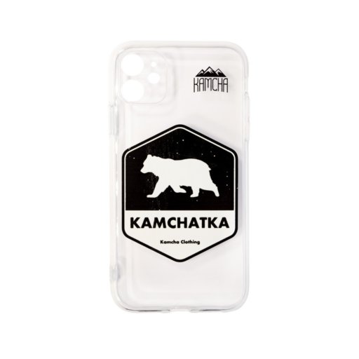 Чехол силиконовый KAMCHA CrossBear  IPhone прозрачный-CS-K-CrsBlk-Slcn11Pro-01-00