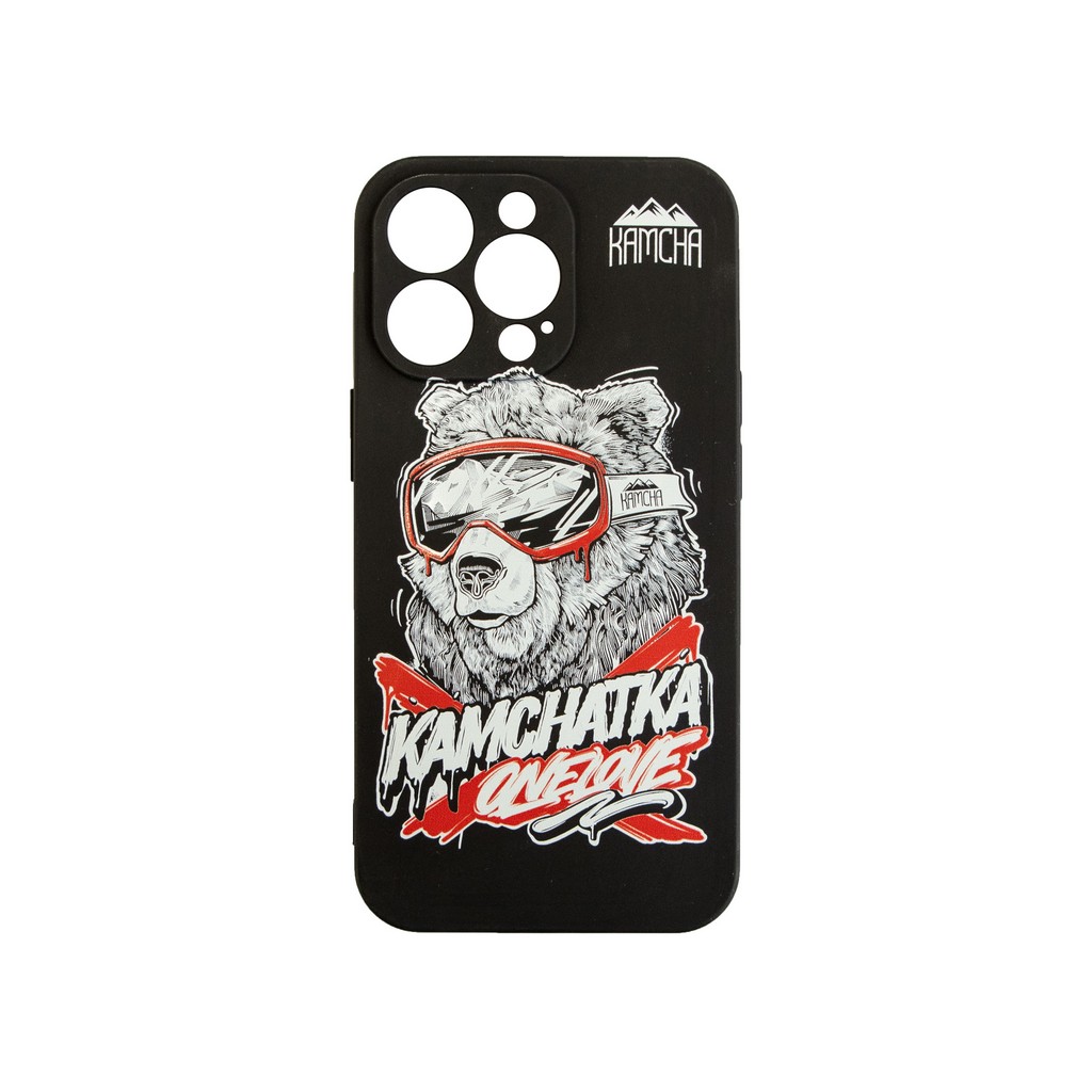 Чехол силиконовый KAMCHA Мишка Fans IPhone черный »  CS-K-BimRed-Slcn11Pro-40-02 » Магазин Kamcha Shop