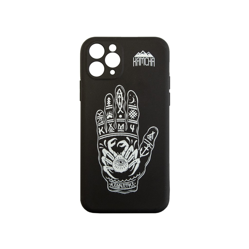 Чехол силиконовый KAMCHA FANSTA Hand IPhone черный »  CS-K-FhndWht-Slcn11Pro-40-02 » Магазин Kamcha Shop