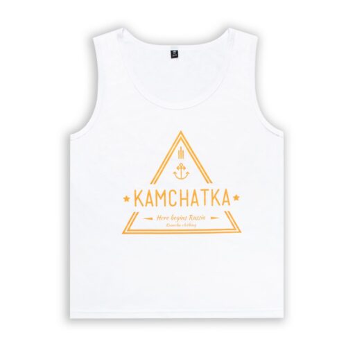 Майка KAMCHA x MS Triangle unisex  белый-VST-KxMS-TrgOg-01-01