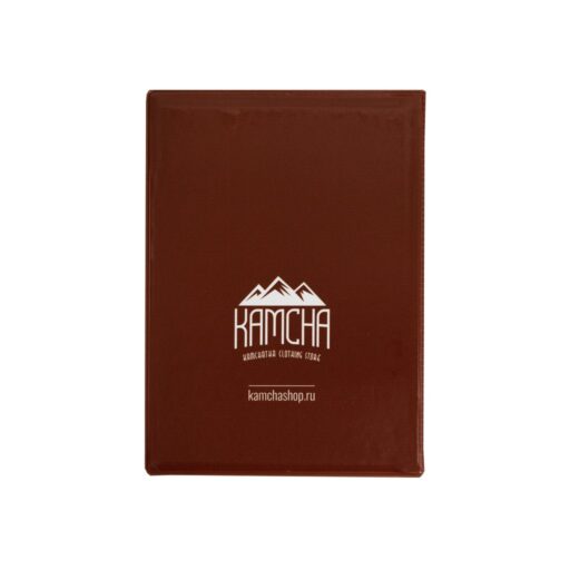 Обложка на паспорт KAMCHA FANSTA Window   коричневый-1-ID-K-FwdwWht-Pvh-23-01