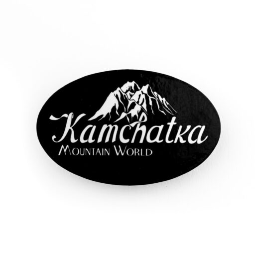 Магнит виниловый KAMCHADAL Mountain Black   черный-MG-KD-MtnWht-vnl-40-02