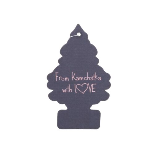 Ароматизатор картонный KAMCHA From Kamchatka  лесные ягоды пурпурный-AR-K-FromBlk-KartBrrs-10-09